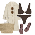 On the beach