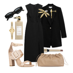 Elegantna crna haljina