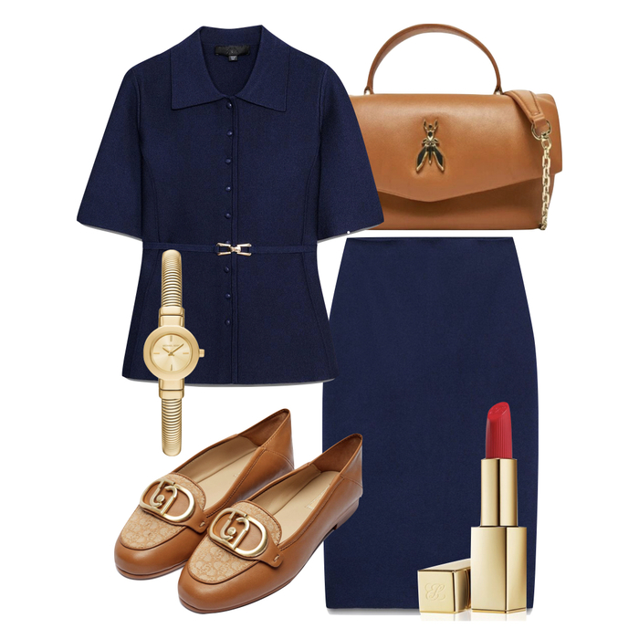 Navy blue set